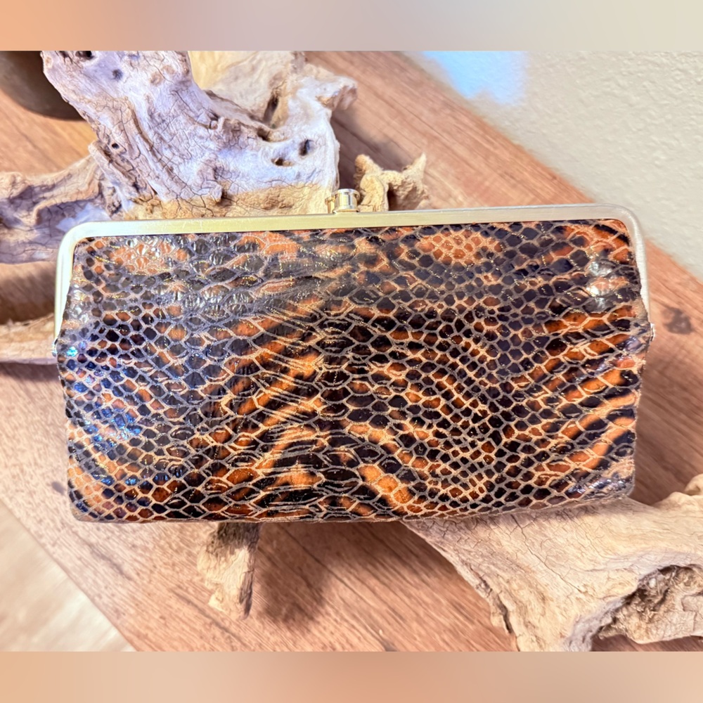 Exotic Snakeskin Pattern Clutch
